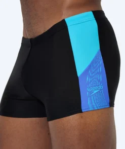 Hot Speedo aquashorts til mænd - Dive - Sort/lyseblå
