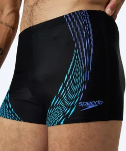 Best Speedo aquashorts til mænd - Duo Logo Print - Sort/mørkeblå