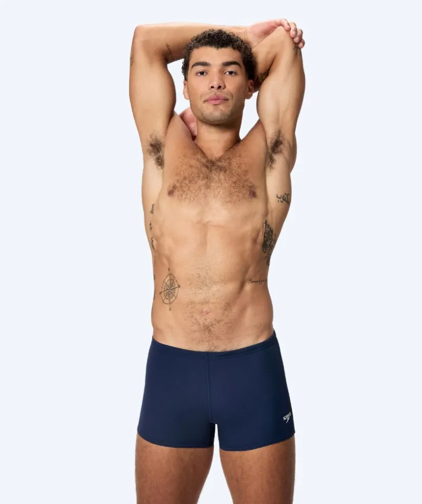 Speedo aquashorts til mænd - Endurance Logo - Mørkeblå