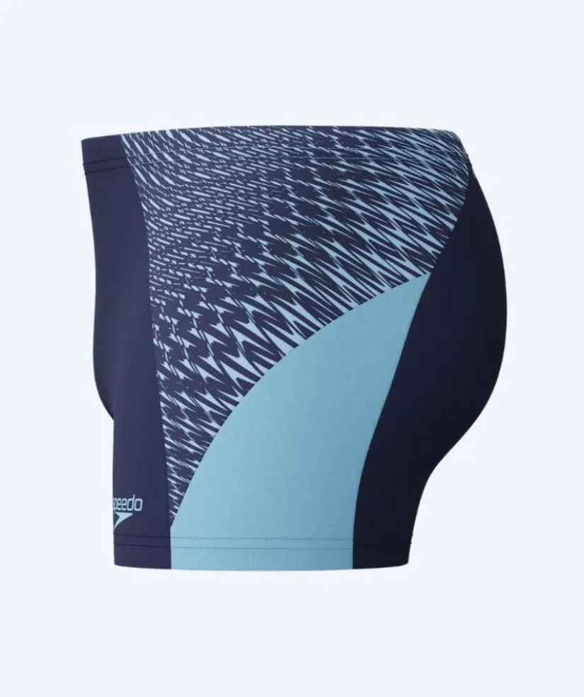 Speedo aquashorts til mænd - Endurance Max Splice - Mørkeblå/blå