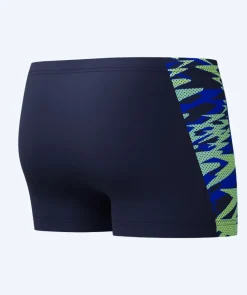 Online Speedo aquashorts til mænd - Hyperboom Splice - Mørkeblå/lyseblå