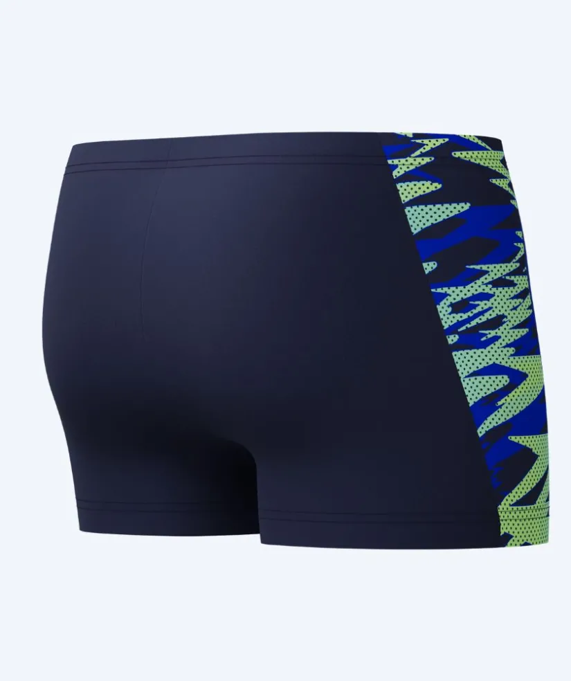 Online Speedo aquashorts til mænd - Hyperboom Splice - Mørkeblå/lyseblå