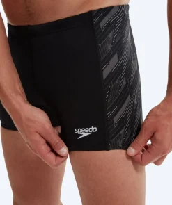 Sale Speedo aquashorts til mænd - Hyperboom Panel - Sort/hvid