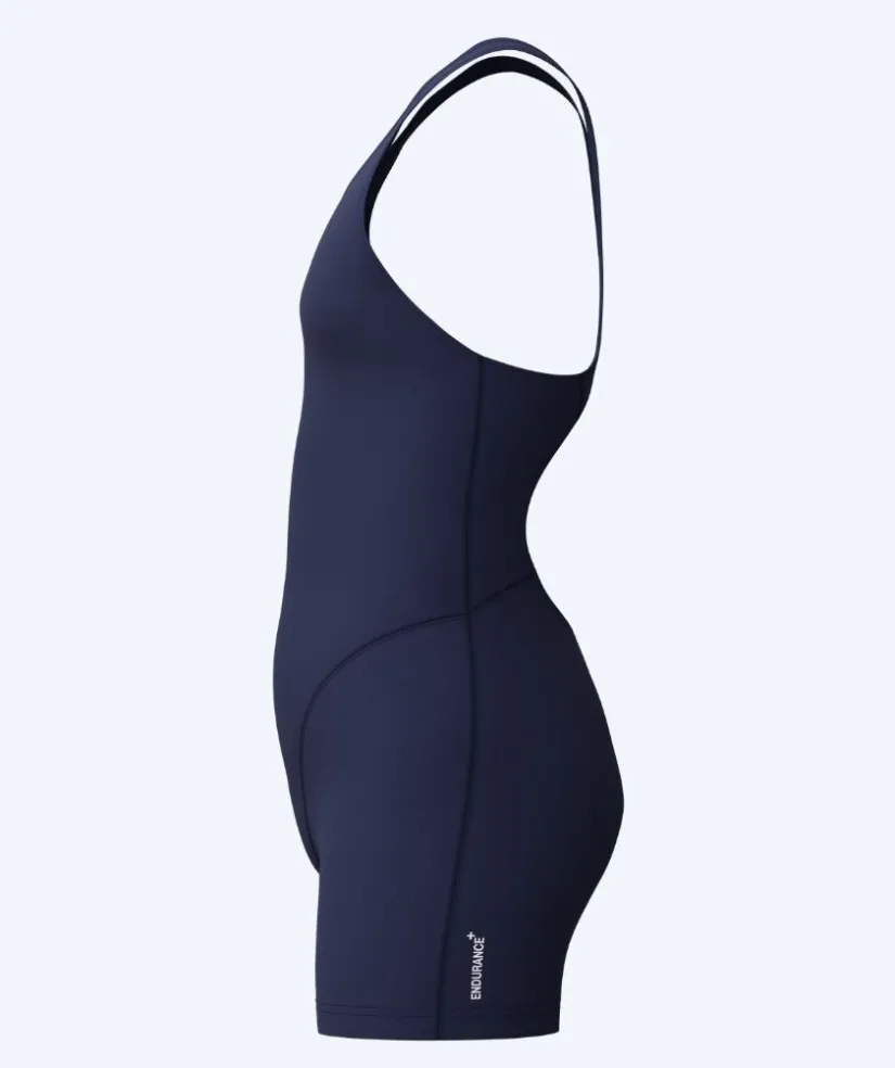 Best Speedo badedragt med ben til piger - Endurance - Mørkeblå