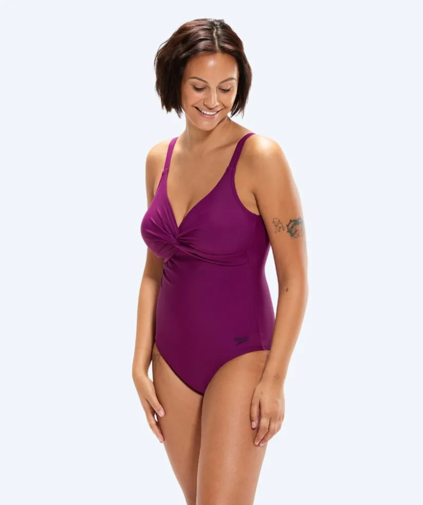 Discount Speedo badedragt til damer - Brigitte - Lilla
