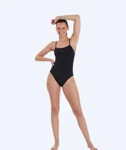 Clearance Speedo badedragt til damer - Eco Endurance Thinstrap - Sort