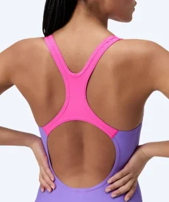 Outlet Speedo badedragt til damer - Medley Logo - Lilla/pink