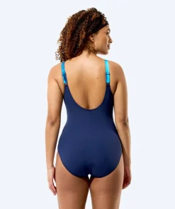 Sale Speedo badedragt til damer - Print Luna Lustre - Mørkeblå/lyseblå