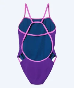 Sale Speedo badedragt til damer - Solid Tri Back - Lilla/lyserød