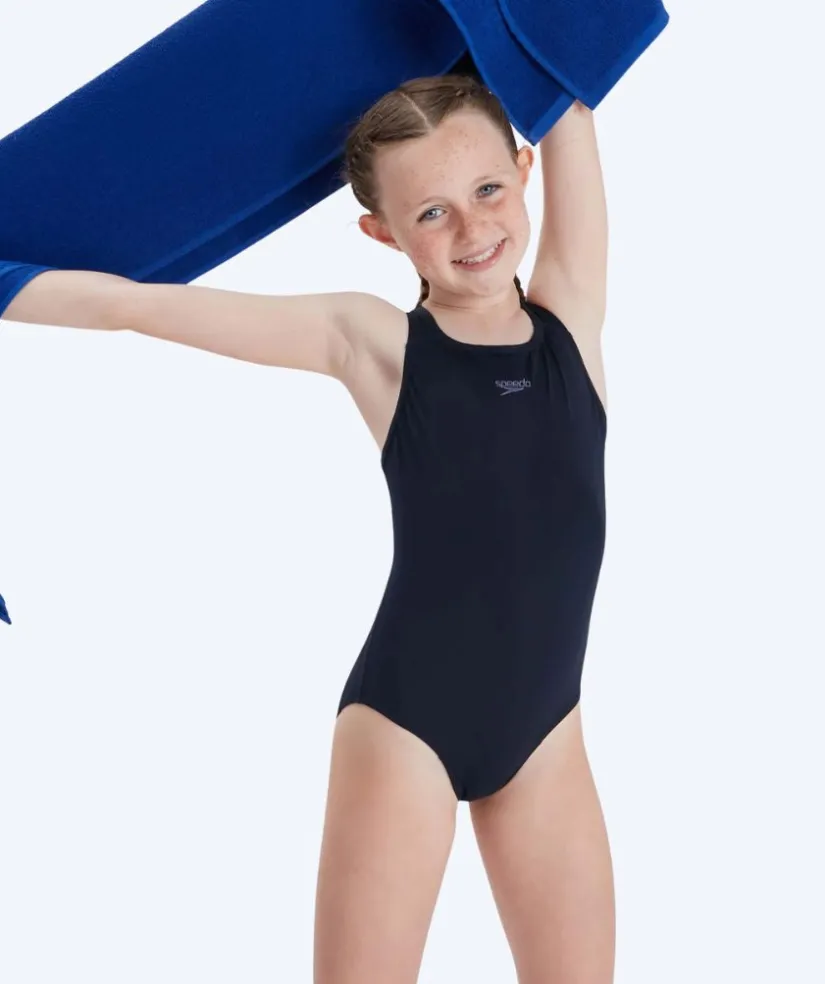 Speedo badedragt til piger - Endurance Medalist - Mørkeblå