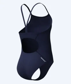 New Speedo badedragt til piger - Endurance Logo Thinstrap - Mørkeblå