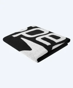 Clearance Speedo badehåndklæde - Logo - Sort/hvid