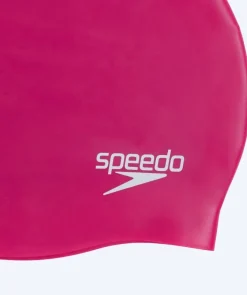 Hot Speedo badehætte - Plain Moulded - Pink