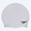 Sale Speedo badehætte - Plain Moulded - Sølv
