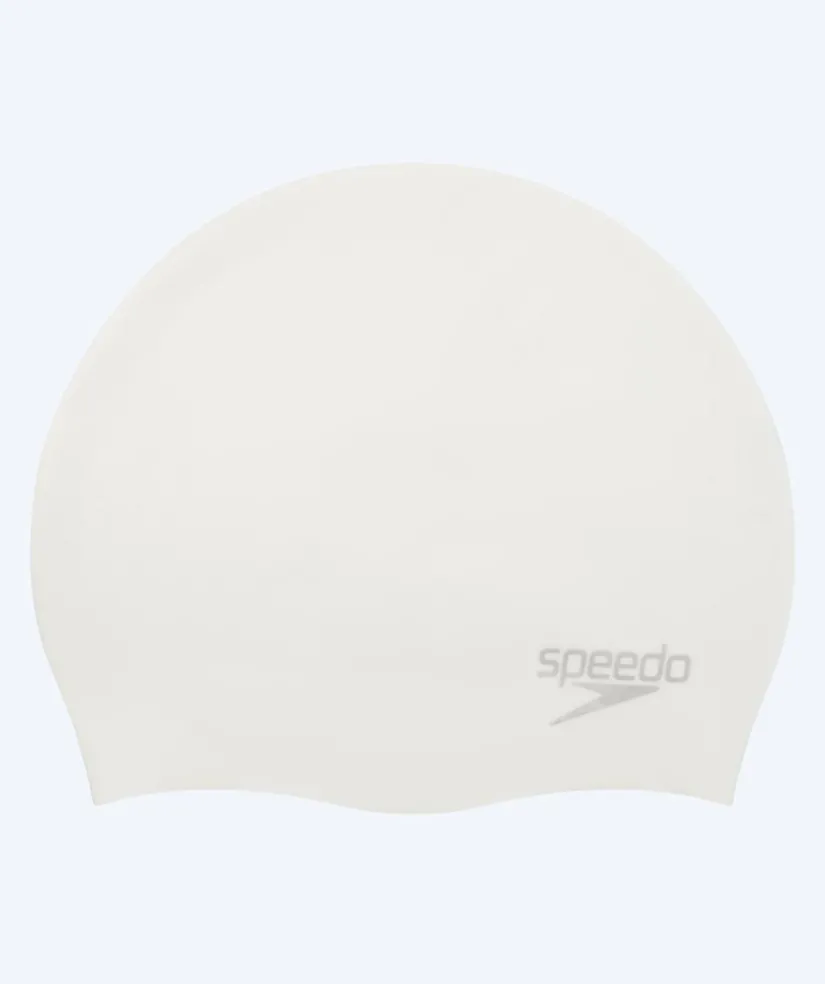 Outlet Speedo badehætte - Plain Moulded - Hvid