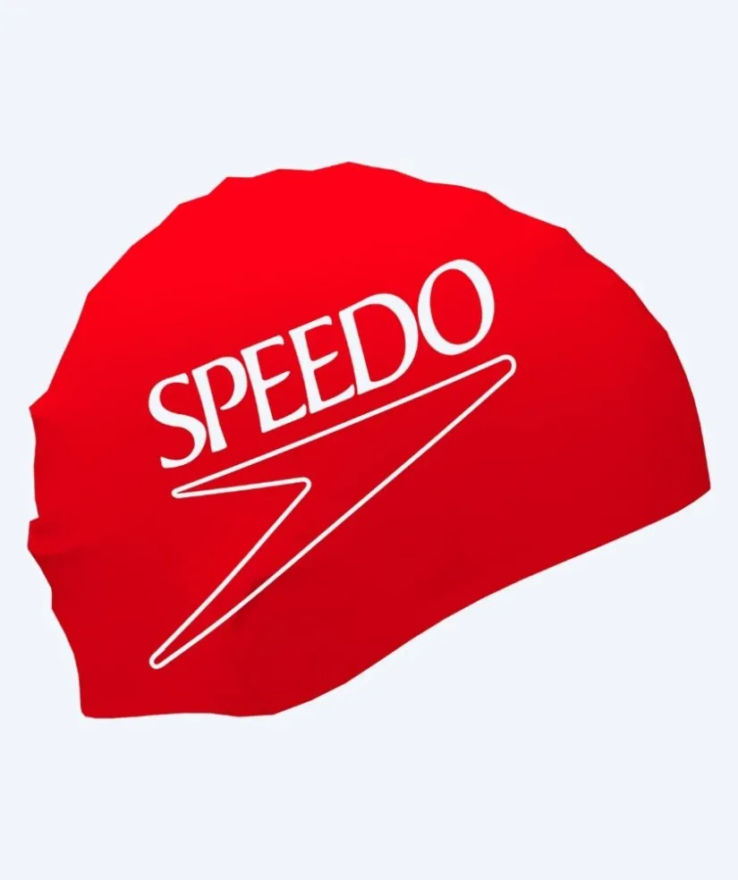 Clearance Speedo badehætte - Printed Biofuse - Rød