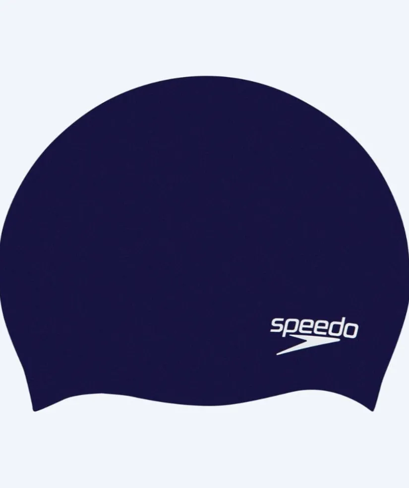 Best Speedo badehætte til junior (6-16) - Plain - Mørkeblå