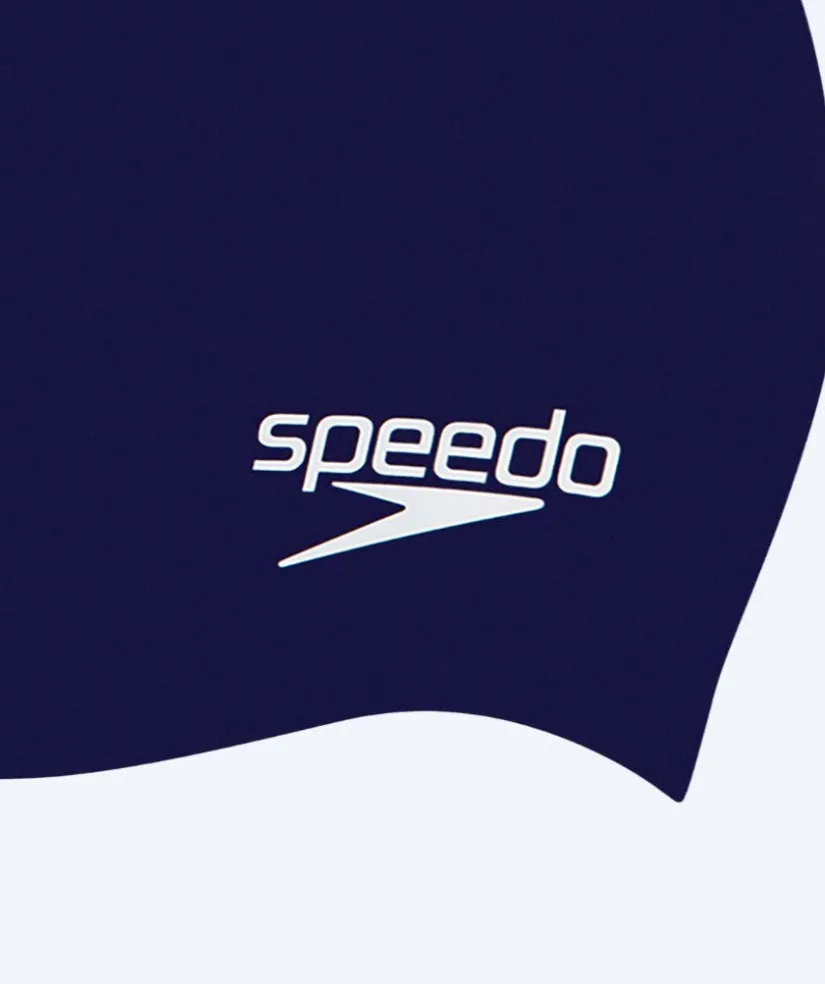 Best Speedo badehætte til junior (6-16) - Plain - Mørkeblå