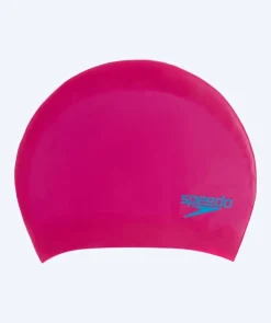 Discount Speedo badehætte til junior (6-16) - Plain - Pink/blå