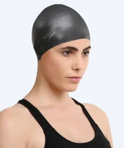 Outlet Speedo badehætte til langt hår - Sort