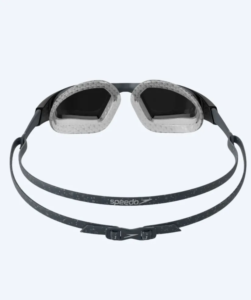 Speedo åbent vand svømmebriller - AquaPulse Pro - Grå/klar (Mirror linse)
