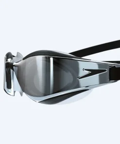 Outlet Speedo Elite svømmebriller - Fastskin Hyper Elite Mirror - Sort/grå