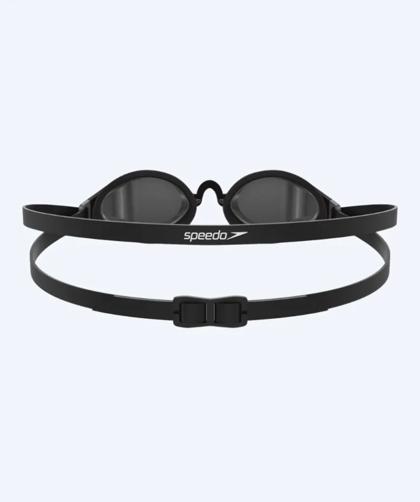 Clearance Speedo Elite svømmebriller - Fastskin Speedsocket 2 Mirror - Sort/sølv