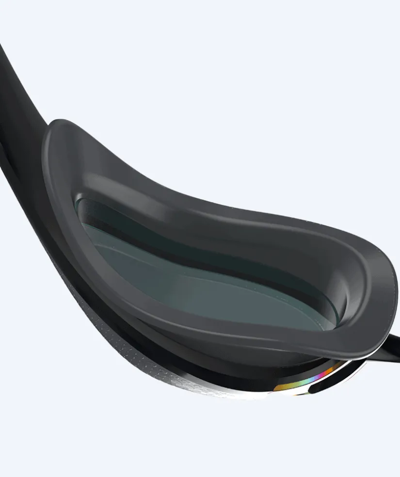 Speedo Elite svømmebriller - Fastskin Pure Focus Mirror - Grå/guld (Mirror linse)
