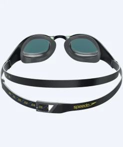 Speedo Elite svømmebriller - Fastskin Pure Focus Mirror - Grå/guld (Mirror linse)