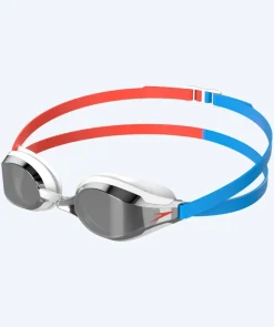 Outlet Speedo Elite svømmebriller - Fastskin Speedsocket 2 Mirror - Rød/blå