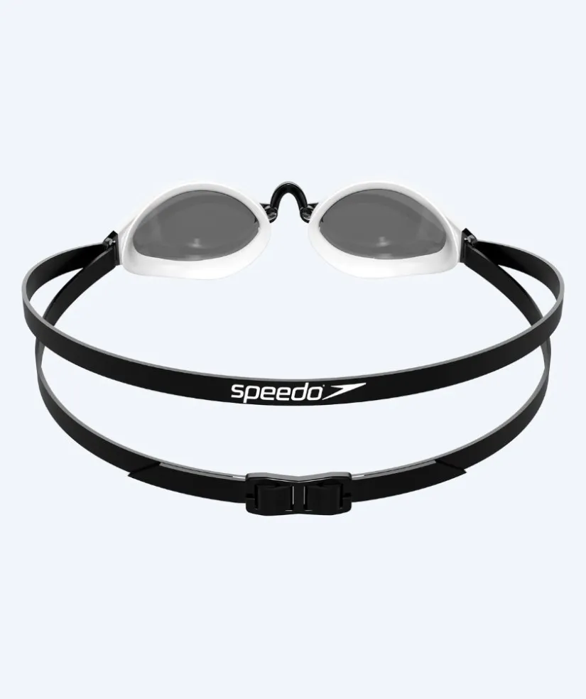 Sale Speedo Elite svømmebriller - Fastskin Speedsocket 2 - Hvid/sort (Smoke linse)