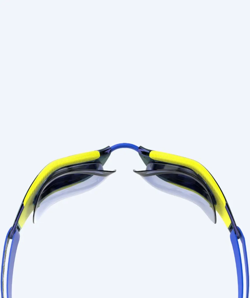 Sale Speedo Elite svømmebriller - Fastskin Hyper Elite Mirror - Gul/blå