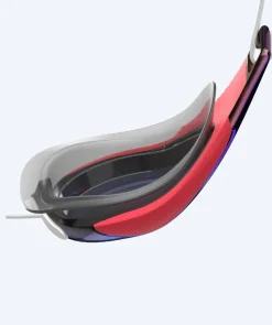 Discount Speedo Elite svømmebriller - Fastskin Hyper Elite Mirror - Rød/blå