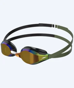 Discount Speedo Elite svømmebriller - Fastskin Speedsocket 2 Mirror - Grøn/sort