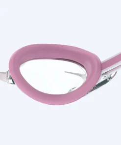 Hot Speedo Elite svømmebriller til damer - Vanquisher 3.0 - Lyserød/klar