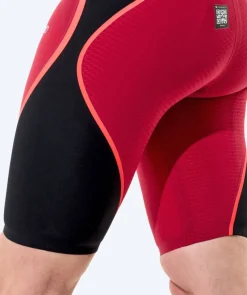 Outlet Speedo konkurrence badebukser til mænd - LZR Pure Intent 2.0 - Mørkerød/sort