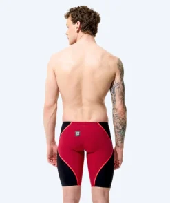 Outlet Speedo konkurrence badebukser til mænd - LZR Pure Intent 2.0 - Mørkerød/sort