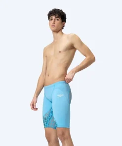 Clearance Speedo konkurrence badebukser til mænd - LZR Ignite - Blå/orange