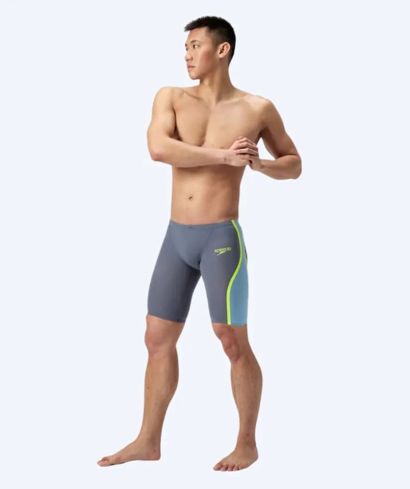 Speedo konkurrence badebukser til mænd - LZR Pure Intent 2.0 - Grå/gul