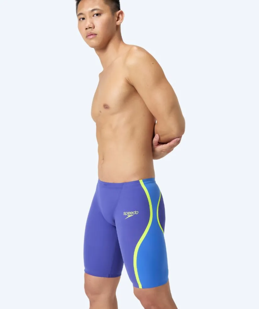 Discount Speedo konkurrence badebukser til mænd - LZR Pure Intent 2.0 - Blå/gul