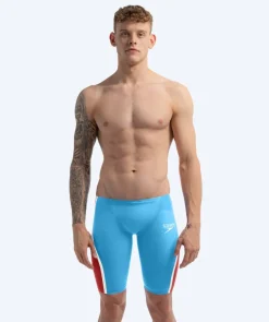 Speedo konkurrence badebukser til mænd - LZR Pure Intent 2.0 - Blå/rød