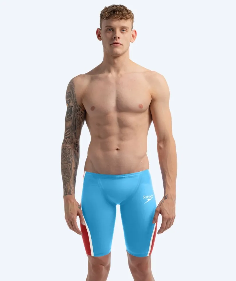 Speedo konkurrence badebukser til mænd - LZR Pure Intent 2.0 - Blå/rød