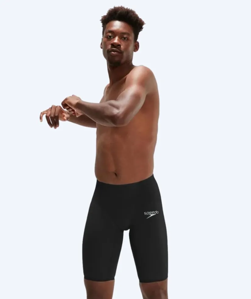 Online Speedo konkurrence badebukser til mænd - LZR Ignite - Sort