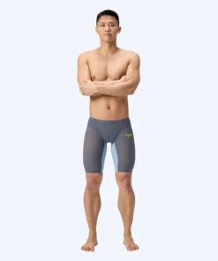 Online Speedo konkurrence badebukser til mænd - LZR Pure Valor 2.0 - Grå/gul