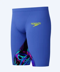 Discount Speedo konkurrence badebukser til drenge - LZR Ignite - Blå/multi