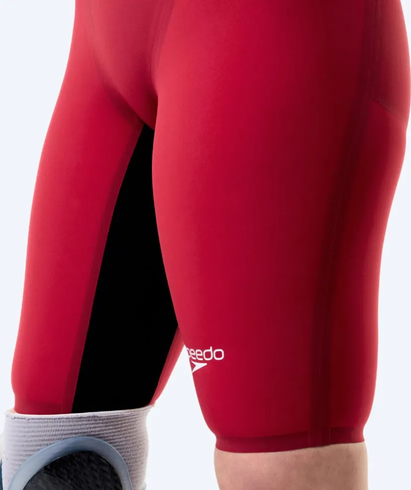 New Speedo konkurrence badedragt til damer - LZR Pure Valor 2.0 - Mørkerød