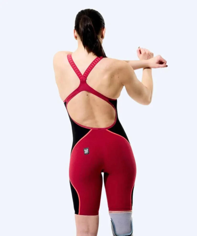 Online Speedo konkurrence badedragt til damer - LZR Pure Intent 2.0 - Mørkerød/sort