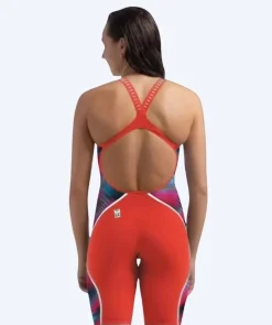 New Speedo konkurrence badedragt til damer - LZR Pure Intent 2.0 - Rød/multi