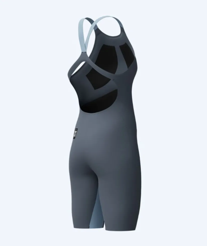 Hot Speedo konkurrence badedragt til damer - LZR Pure Valor 2.0 - Grå/gul