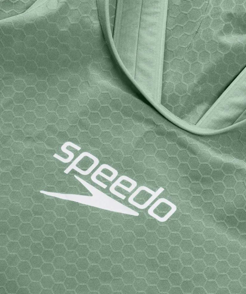Clearance Speedo konkurrence badedragt til damer - LZR Pure Intent 2.0 - Grøn/sort